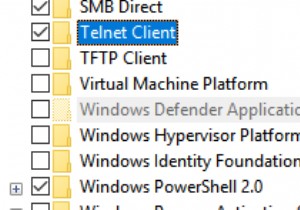 How to Enable Telnet in Windows 10