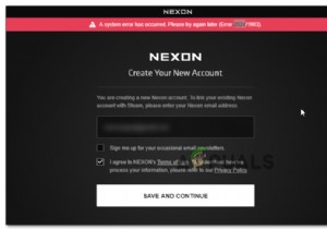 Fix: A System Error Has Occurred. Please Try Again Later (Error 2024/1903)