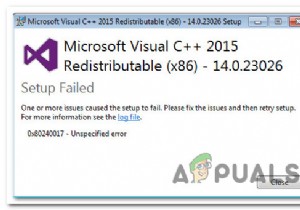 Fix: 0x80240017 Unspecified Error