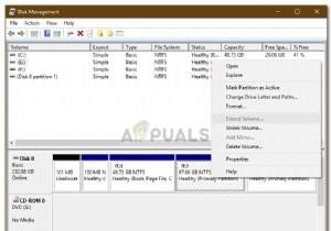 Fix: Extend Volume Option Greyed out on Windows 10
