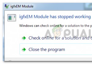 Fix: igfxEM module has stopped working