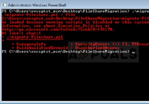 Fix: Execution of scripts is disabled on this system