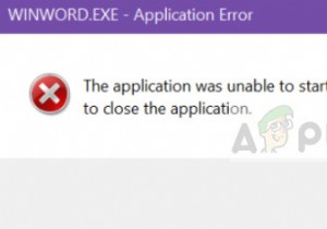How to Fix Microsoft Word WinWord.exe Application Error