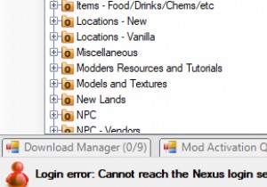 Fix: Nexus Mod Manager Login error