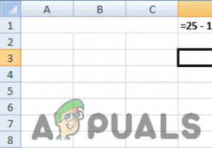 How to Perform Subtraction in Excel