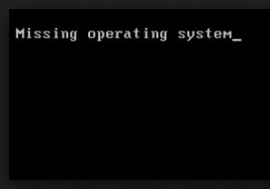 How to Fix the ‘Missing operating system’ Error