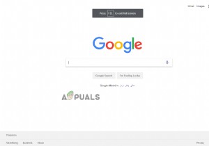 How to Go Into And Out of Full Screen Mode on Google Chrome