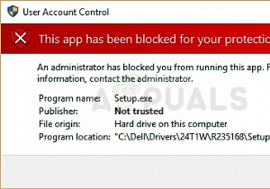 Fix: This App has been Blocked for your Protection