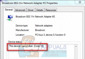 Fix: Broadcom 802.11n Network Adapter Not Working