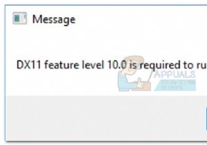 Fix: DX11 feature level 10.0 is required to run the engine
