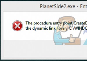 Fix: The procedure entry point CreateDXGIFactory2 could not be located