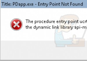 How to Fix The procedure entry point ucrtbase.terminate is missing or could not be located