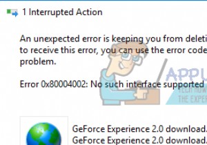 How to Fix Error 0x80004002 “No such interface supported”
