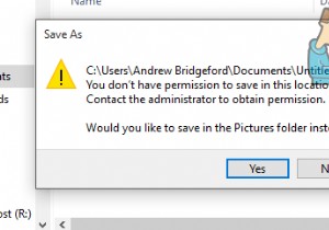 SOLVED: Contact the administrator to obtain permission