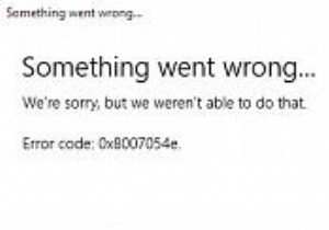 Fix: Mail Error 0x8007054e in Windows 10