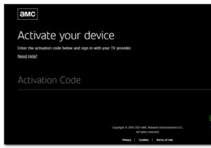 Activate AMC on Apple TV, Android TV, Roku and Firestick