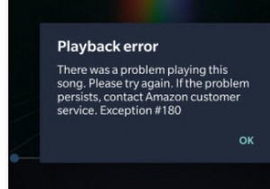 Fix: Amazon Music Playback Error ‘Exception #180’