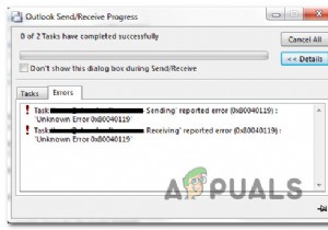 How to Fix Outlook Error 0x80040119 on Windows?