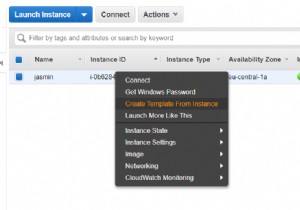 How to Create a template from Amazon EC2 Instance
