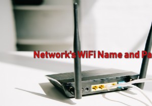 How to Change WiFi Network’s Name and Password?