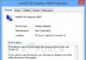 Fix: This device cannot find enough free resources that it can use (Code 12) error on Windows 7, 8 and 10