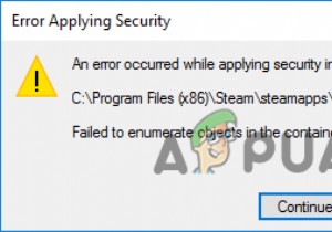 Fix: Failed to Enumerate Objects in the Container