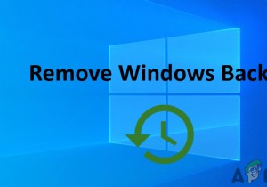 How to Delete Backup Files in Windows 10?