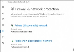 How to Hide the Firewall and Network Protection Area in Windows 10?