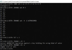 Using Redis ZRANGE: Fetch Sorted Set Elements by Ascending Rank Range