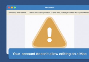 Fixing Mac Editing Restrictions in Office 365: Quick Solution