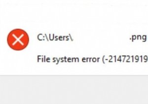 Resolve File System Error (-2147219195) in Windows 10 Photo & Store Apps