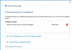Resolve  Windows Store Cache May Be Damaged  Error – Quick Fix Guide