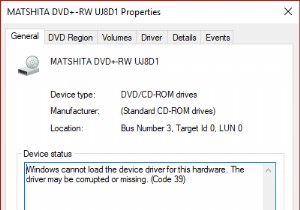 How to Resolve CD/DVD Drive Error Code 39 – Quick Fix Guide