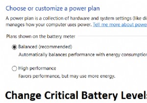 Adjust Critical Battery Thresholds on Windows 10 for Better Power Management