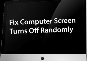 How to Stop Your Computer Screen from Turning Off Randomly