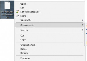 Disable the  Give Access To  Feature in Windows 10 Context Menu