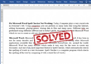 How to Restore Spell Check in Microsoft Word: Step‑by‑Step Fix