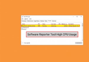 Resolve Software Reporter Tool s High CPU Usage on Windows 10