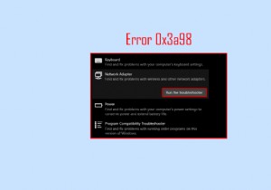 Resolve WlanReport Error 0x3a98: Step-by-Step Troubleshooting Guide