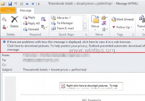 Enable Automatic Image Downloads in Outlook Emails Safely