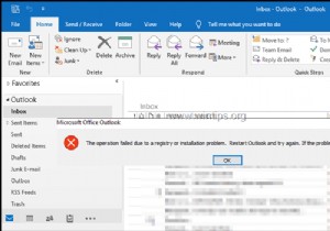 Resolve Outlook Rule Creation Errors: Fix Registry or Installation Issues (2010-2016)