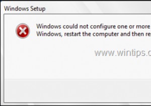 How to Resolve the  Windows Could Not Configure One or More System Components  Error During Windows 10 Update