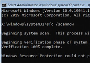 Fix the ‘Windows Resource Protection Could Not Perform the Requested Operation’ Error in SFC /SCANNOW