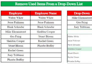 Excel: Remove Used Items from a Drop-Down List – 2 Proven Methods