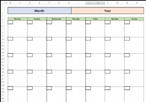 Create a Blank Calendar in Excel – Step‑by‑Step Guide & Free Template