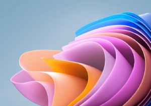 Free Download: Windows 11 SE Desktop Wallpaper – Orange, Pink & Blue