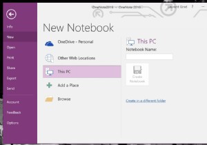 How to Transfer OneNote 2016 Local Notebooks to OneDrive Seamlessly