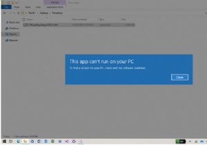 Fix the  This App Can t Run on Your PC  Error on Windows 10
