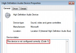 Resolve Windows 10  Device Not Configured Correctly (Code 1)  Error – Quick Fix Guide
