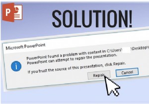 Resolve PowerPoint  Found a Problem with the Content  Error on Windows 10